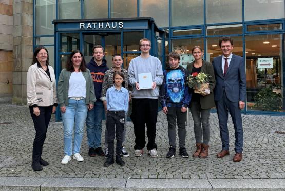 Die Mosaikschule Christophoruswerk erhielt ein Preisgeld in Höhe von 500 Euro.