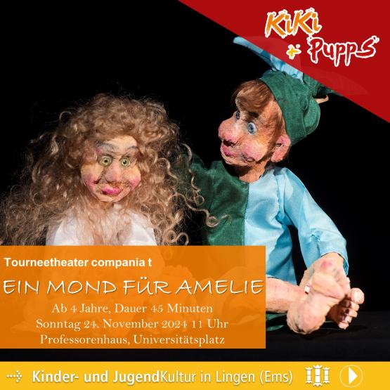 „Ein Mond für Amelie“ - ein Erzähltheater mit Figuren.