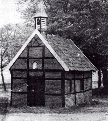 Die historische Kapelle in Darme um 1970.